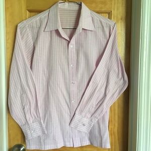 Men's light pink dress shirt